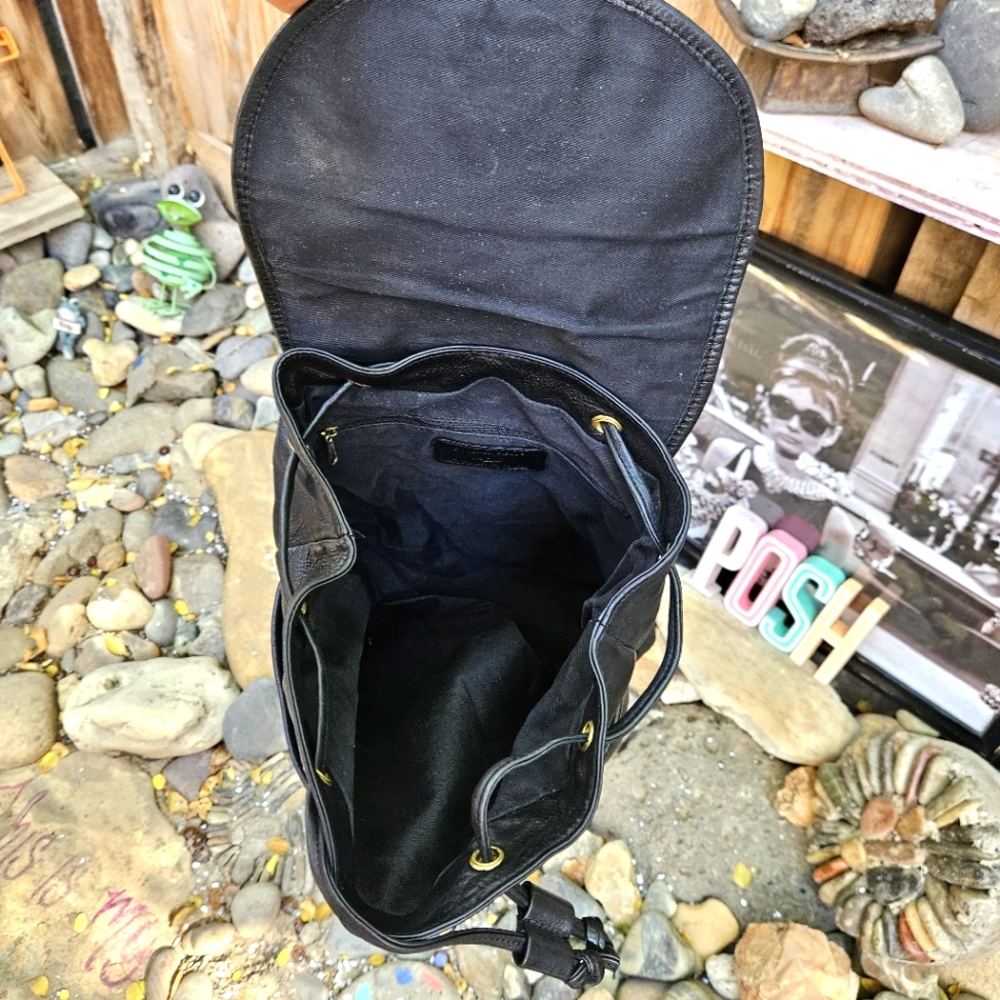 Boulder Ridge Shafmaster Leather Company leather backpack purse - Picture 9 of 12